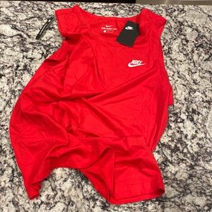 Mens Nike Tank Top Sz M Red